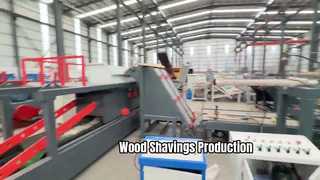 linea di produzione di rasatura del legno
