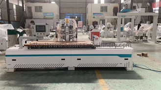 Macchina per porte CNC personalizzabile con asse Z 20 rotaia guida del letto del tornio e 750W * 2/400W * 1 servomotori